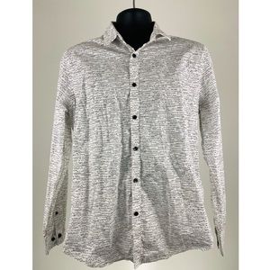 ALFANI Men’s Medium Slim Fit Button Down